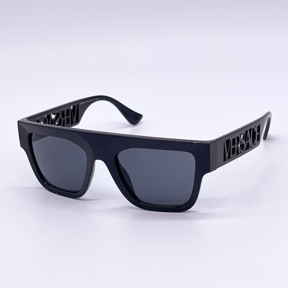 NEW VERSACE GAFOS VE4430U GB1/87 SUNGLASSES VERSACE VE 4430U BLACK EYEWEAR - Picture 4 of 12